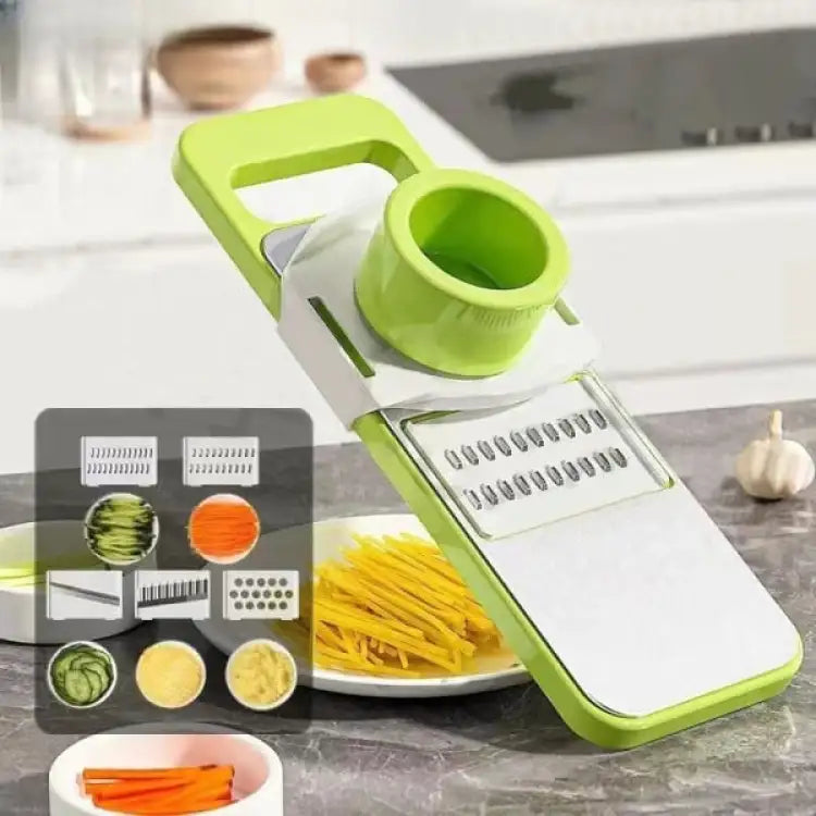 5 in 1 Stainless Steel Vegetable Cutter And Slicer