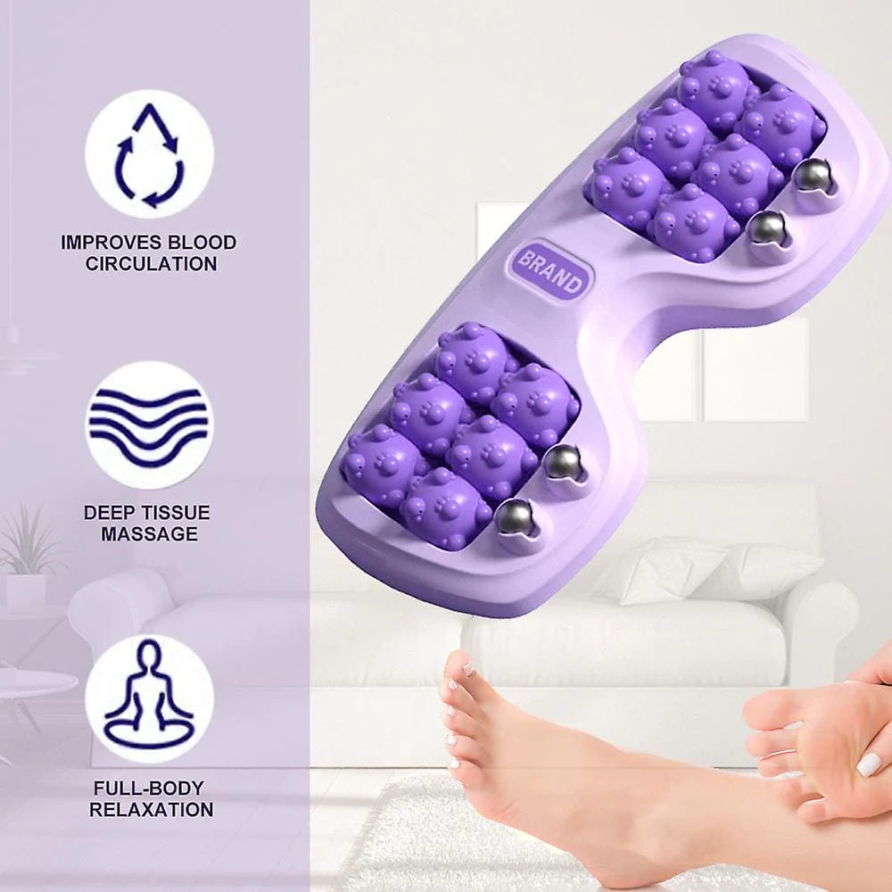 Foot Massager Roller Home Leg Point Bead