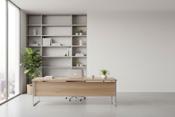 create a  office background banner for store